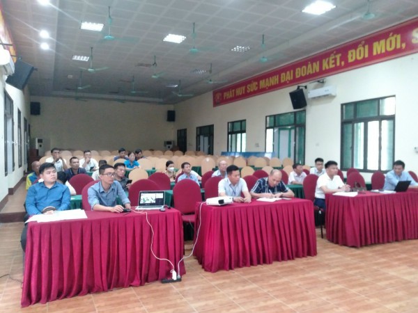 Hội nghị lấy ý kiến nhân dân đóng góp vào Quy hoạch một số dự án trên địa bàn thị trấn Thắng.